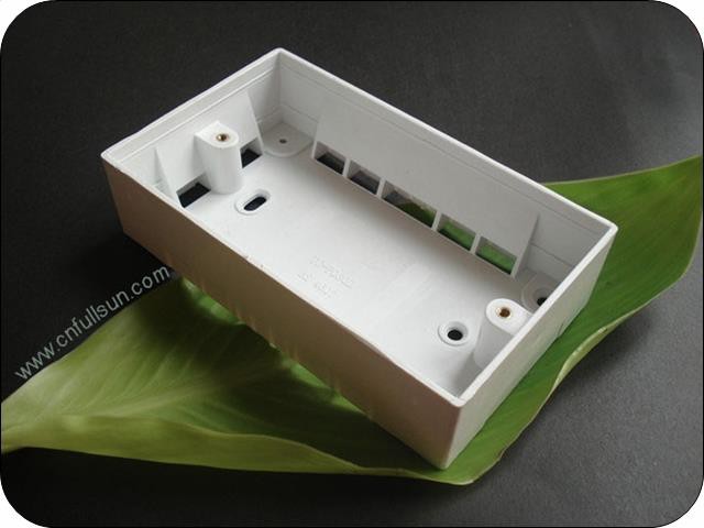 Double Gang PVC pattress karp