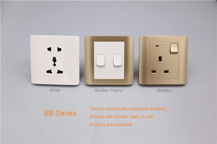 European Two Round Pin Socket