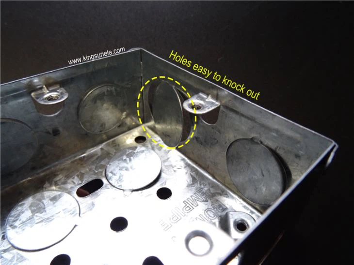 UL Flush Mount Outlet Box