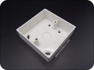 PVC Switch Box 1 Gang BS Standard