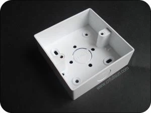 PVC Switch Box single gang tulekindel