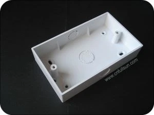 PVC Switch Box seinakinnitus British Standard